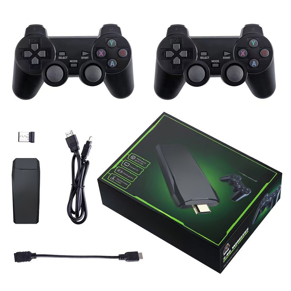 เครื่องเกมคอนโซลทีวีไร้สาย M8 10000 เกม