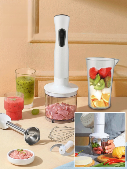 เครื่องทําอาหารไฟฟ้าในครัวเรือนมัลติฟังก์ชั่น 4-in-1