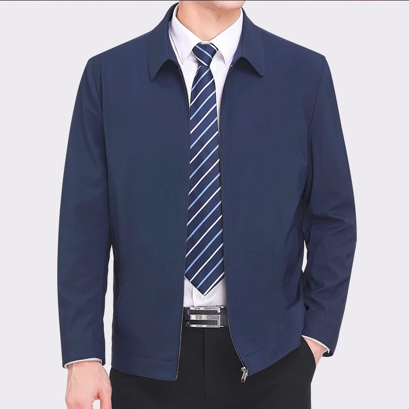 เสื้อแจ็คเก็ตรุ่นบางของผู้ชาย