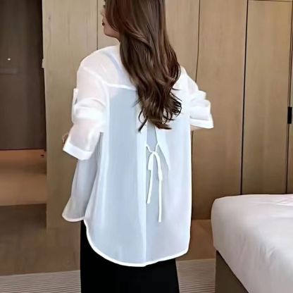 เสื้อเชิ้ตกันแดดผ้าเทนเซล คุณภาพสูง