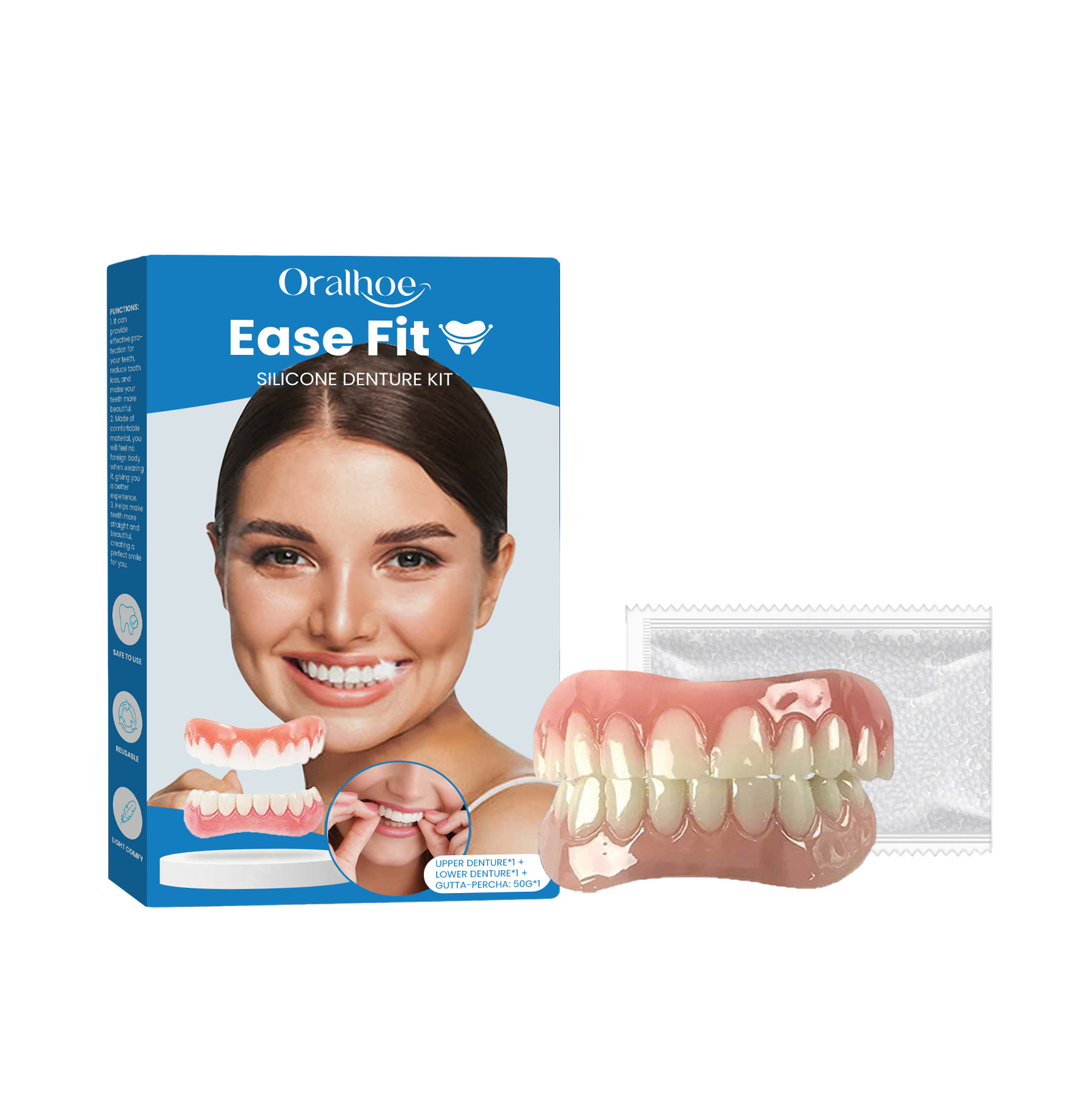 ที่ครอบฟันเผยรอยยิ้มสวย ไร้รอยต่อ ORALHOE