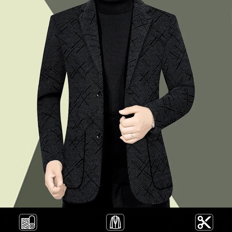 เสื้อสูทผู้ชายรุ่นใหม่ฤดูหนาว