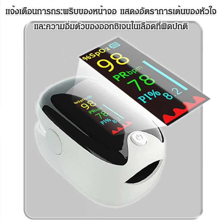 เครื่องวัดออกซิเจนปลายนิ้วใช้ในบ้าน