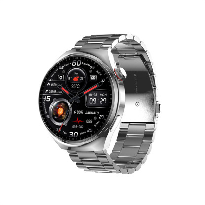 นาฬิกาสายเหล็ก Watch4 Pro วัดระดับน้ำตาลในเลือดได้
