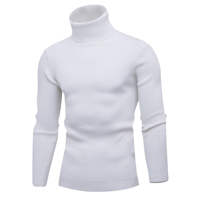 เสื้อสเวตเตอร์ลำลองลายทางแนวตั้งของผู้ชาย