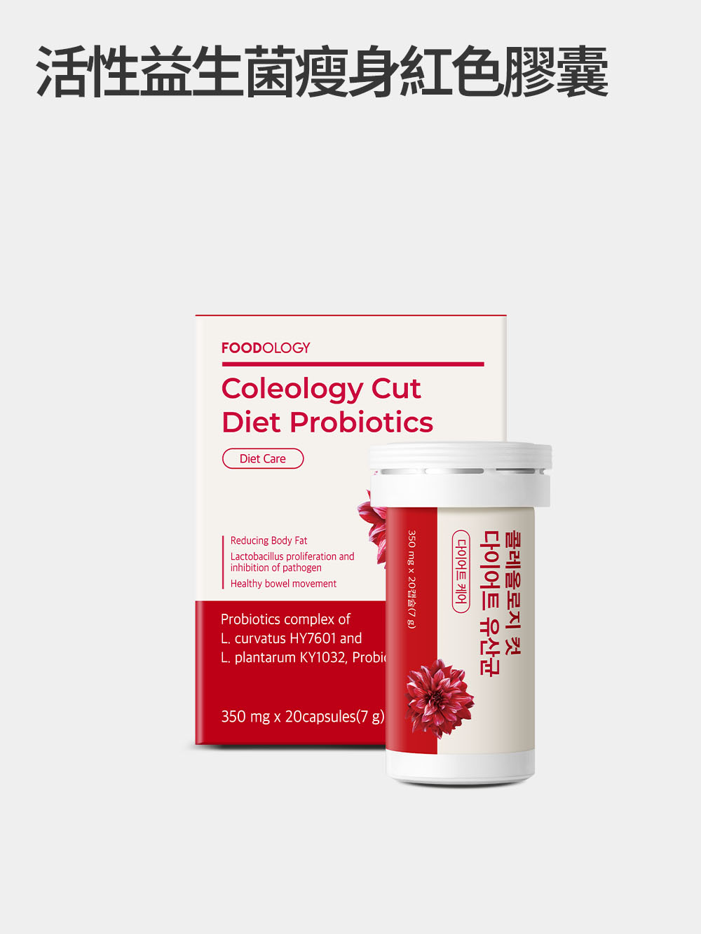 Coleology Cut Diet Probiotics 纖體活性益生菌 (20粒/10天)