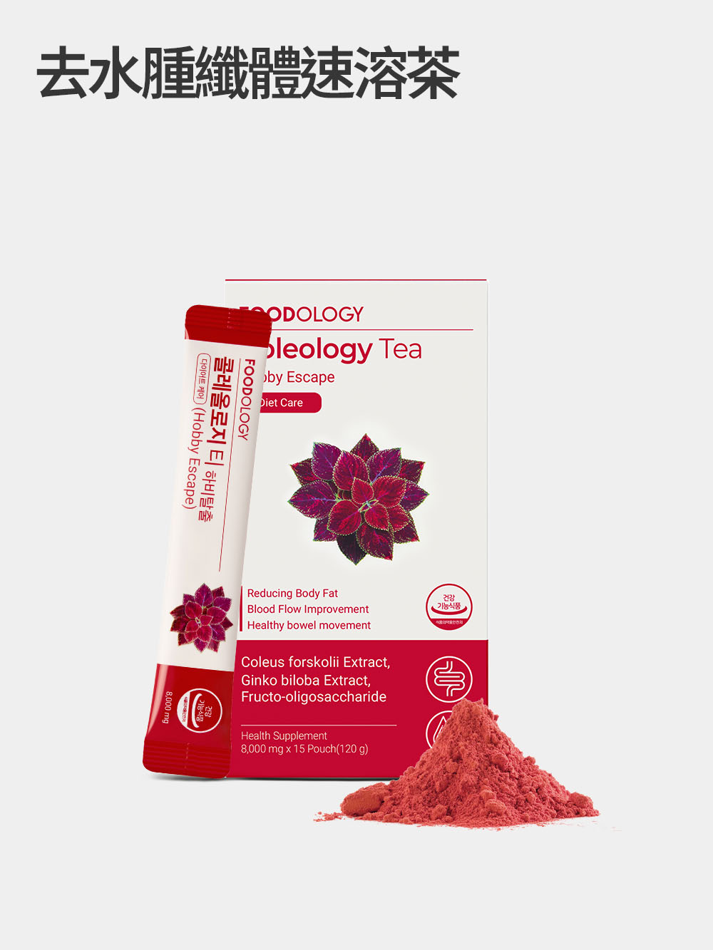 Coleology Tea PRO 五彩蘇植物纖體速溶茶(15條)