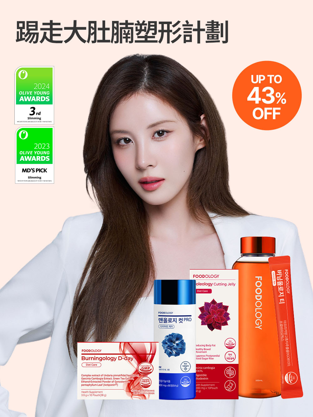 [明星同款] 踢走大肚腩塑形計劃