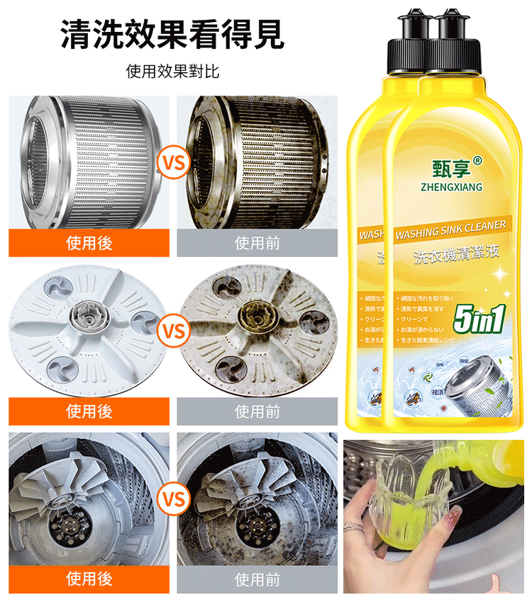 洗衣機槽清洗劑除垢殺菌