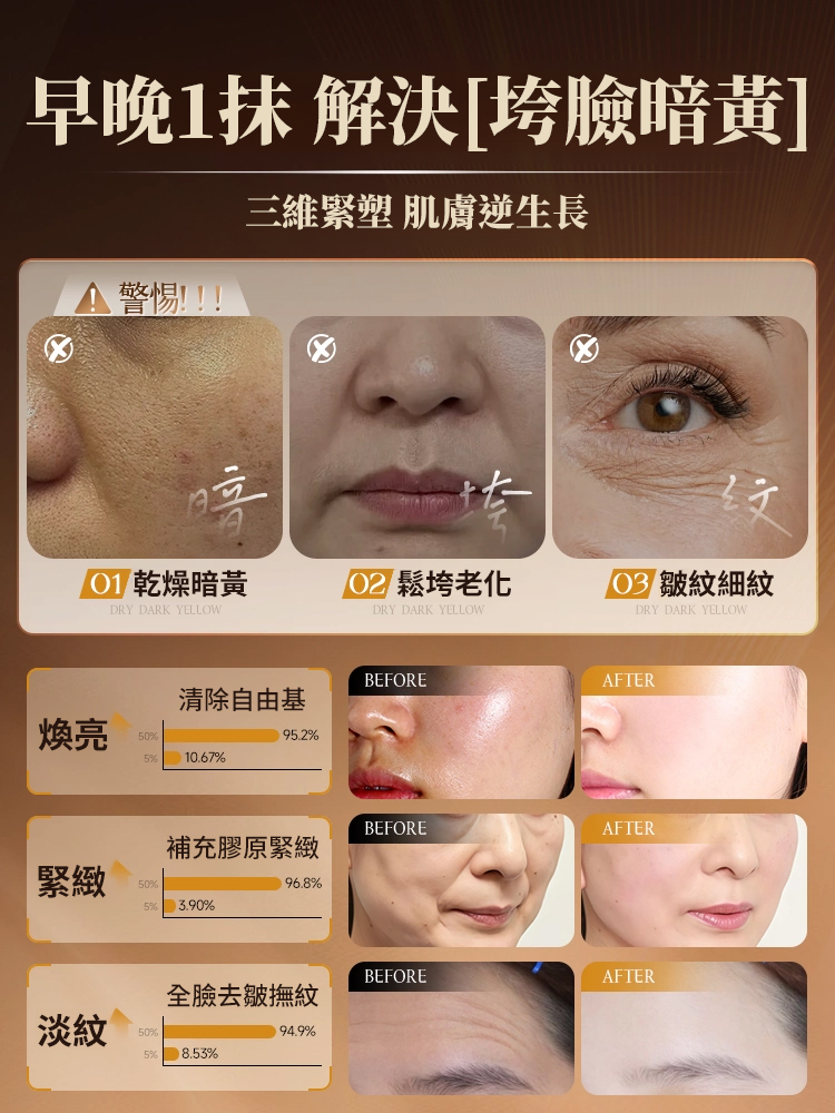 7天撫平魚尾紋！草本抗老神霜一抹逆齡，眼周緊到能彈硬幣，暗沉浮腫瞬間消失，一瓶搞定眼周衰老，讓媽媽重返年輕！