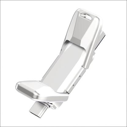 【手機電腦都相容】雙接口行動固態u碟，二入僅需600，即查即用，拯救手機內存不足，雙接口移動固態U盤，體積輕巧攜帶方便，照片文件存儲更安心