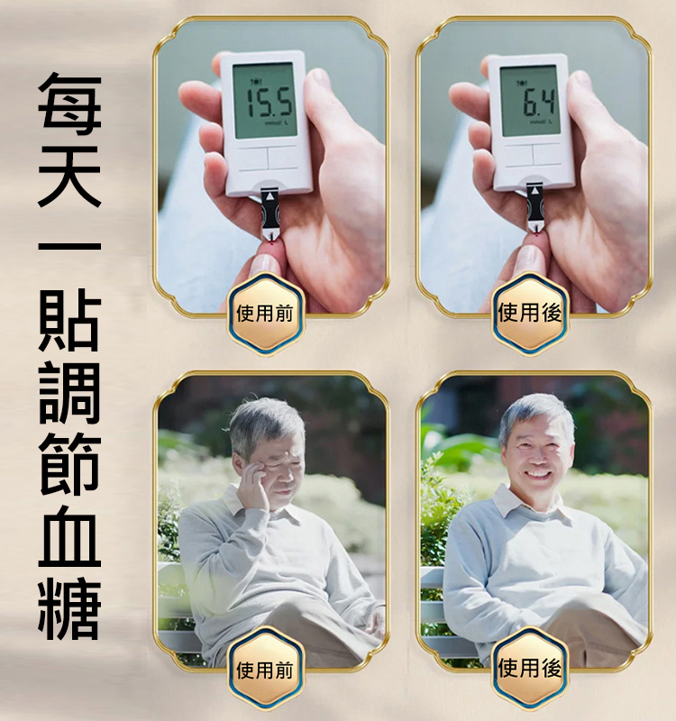 【升級款】降血糖穴位貼