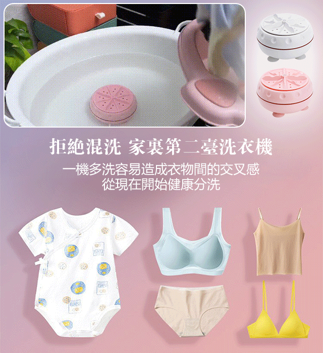 渦輪吸盤懶人洗衣神器