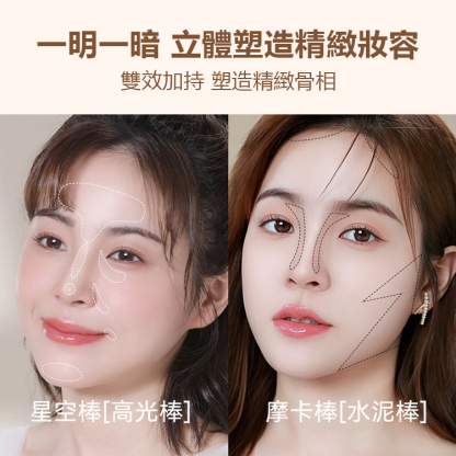 重塑立體輪廓液體高光修容