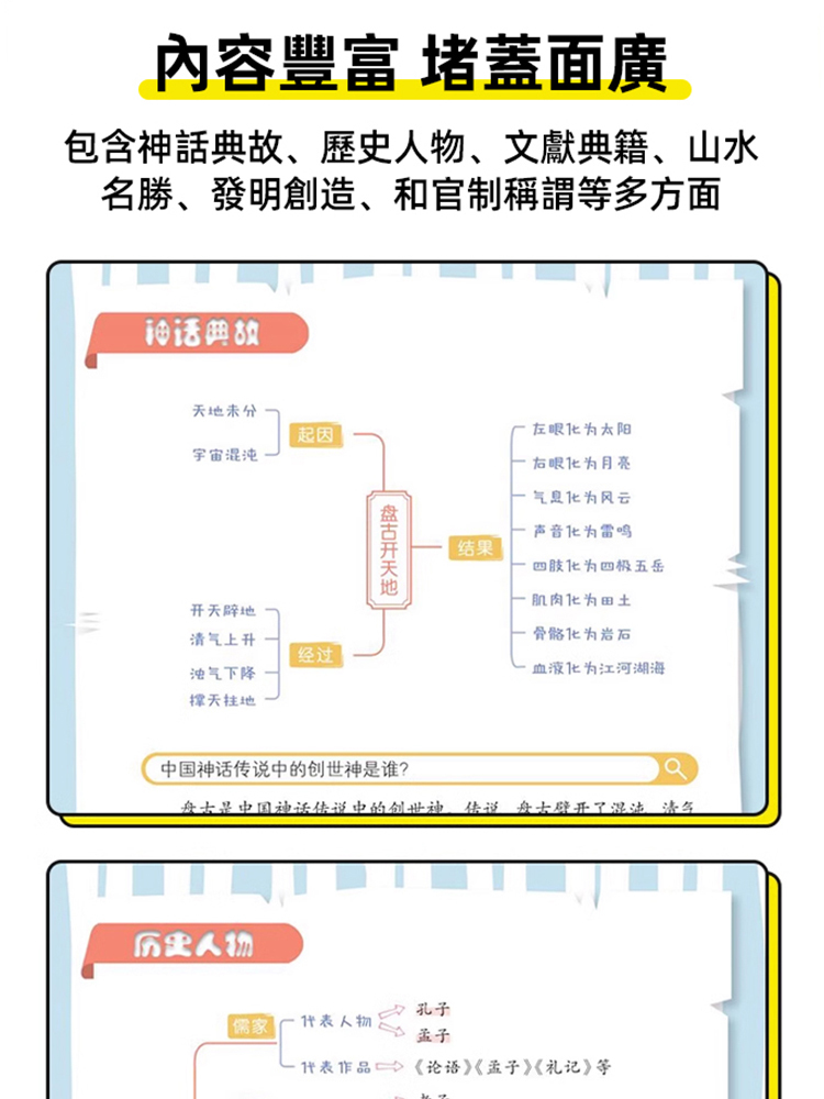老師狂推：漫畫中華文化 1000 問，孩子愛看的漫畫形式，帶領探索國文歷史知識，輕鬆領略中華文化魅力，孩子主動翻書超省心