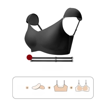 隱形墊肩粉底液直角肩內衣