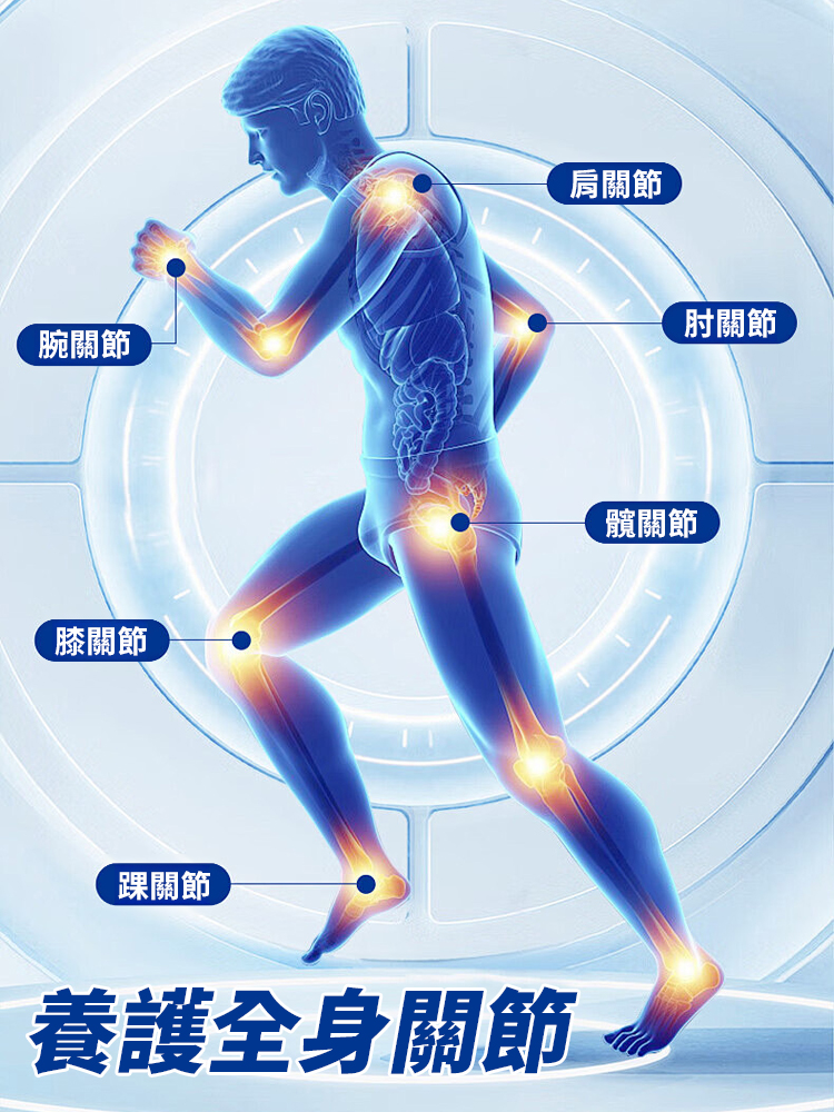 氨糖軟骨素鈣片-台大醫學院推薦，7天全身輕鬆