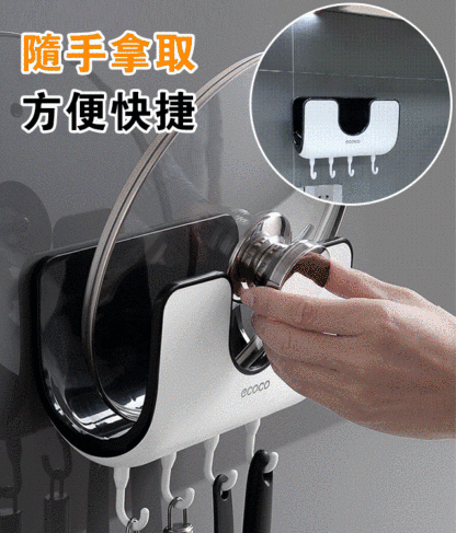 壁掛式鍋蓋架菜板砧板架子