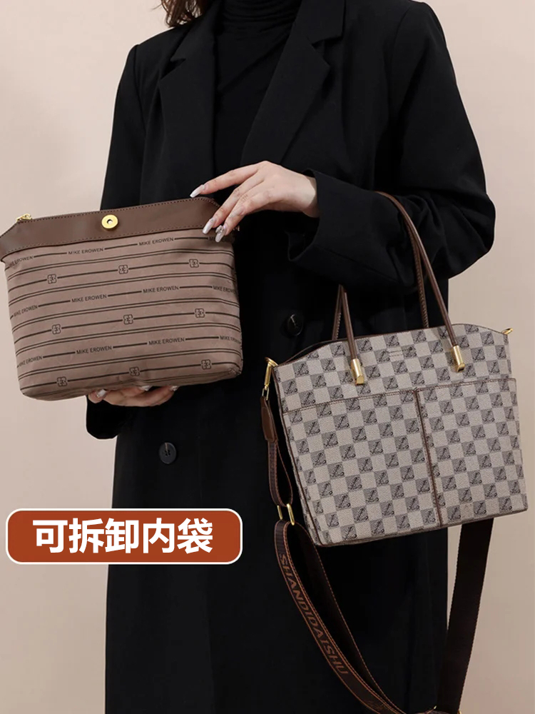 百搭老花包單肩斜挎包