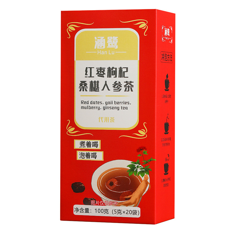 讓腎重返18歲】紅棗枸杞桑葚人參茶