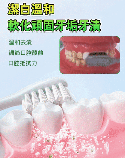 竹炭潔白牙膏