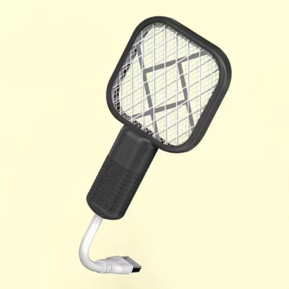 【USB 充電】便攜usb二合一迷你電蚊拍