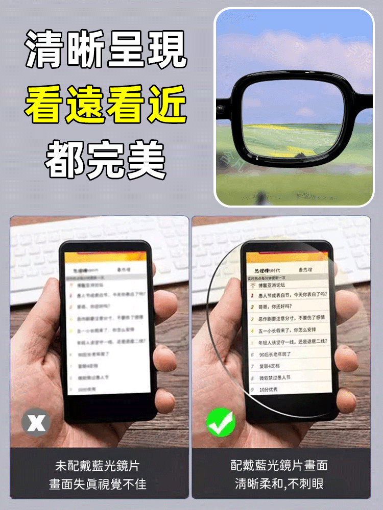 【年輕10歲】德式工藝手工粗框老花眼鏡