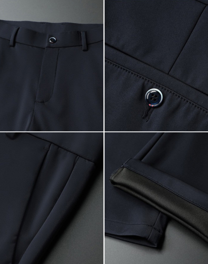 俄羅斯單穿能過冬的商務西褲，一件頂三件！抗寒不臃腫！