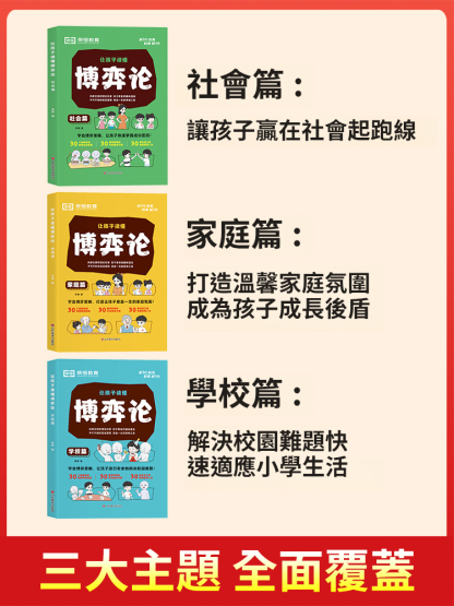 讓孩子讀懂博弈論漫畫全套3冊