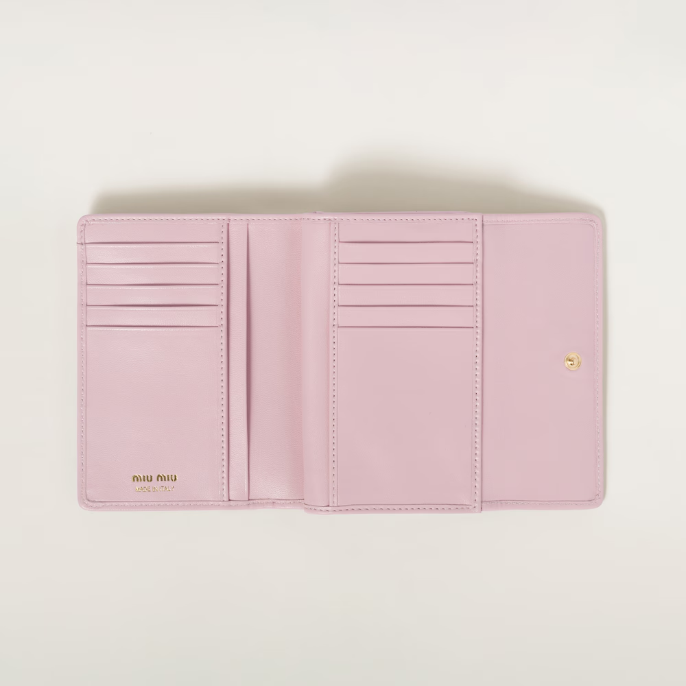 ショルダーストラップ付 ナッパレザー 財布