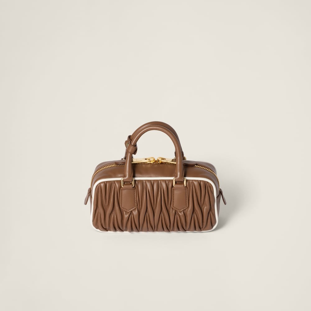 Arcadie マトラッセ バッグ ナッパレザー