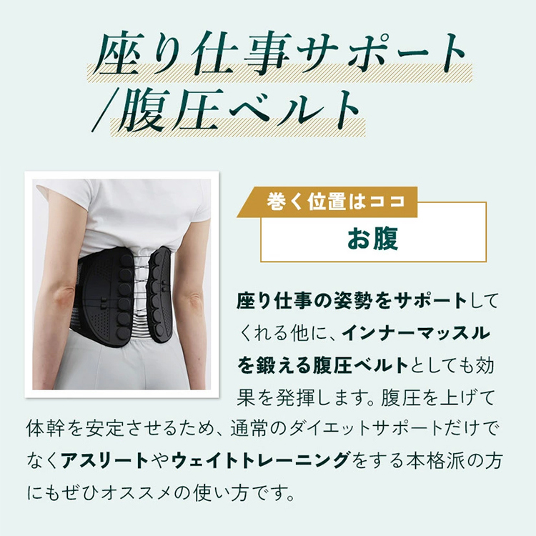 整体院長監修】REPETRI TECH 腰サポーター 腰用 コルセット サポートベルト 男女兼用 怖 ダイエット