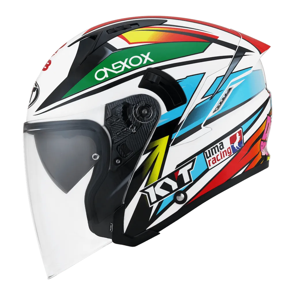 KYT Helmet NFJ Kasma Daniel Double Visors