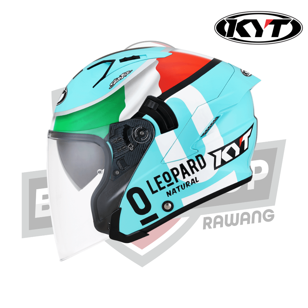 KYT Helmet NFJ Dennis Fogia Leopard