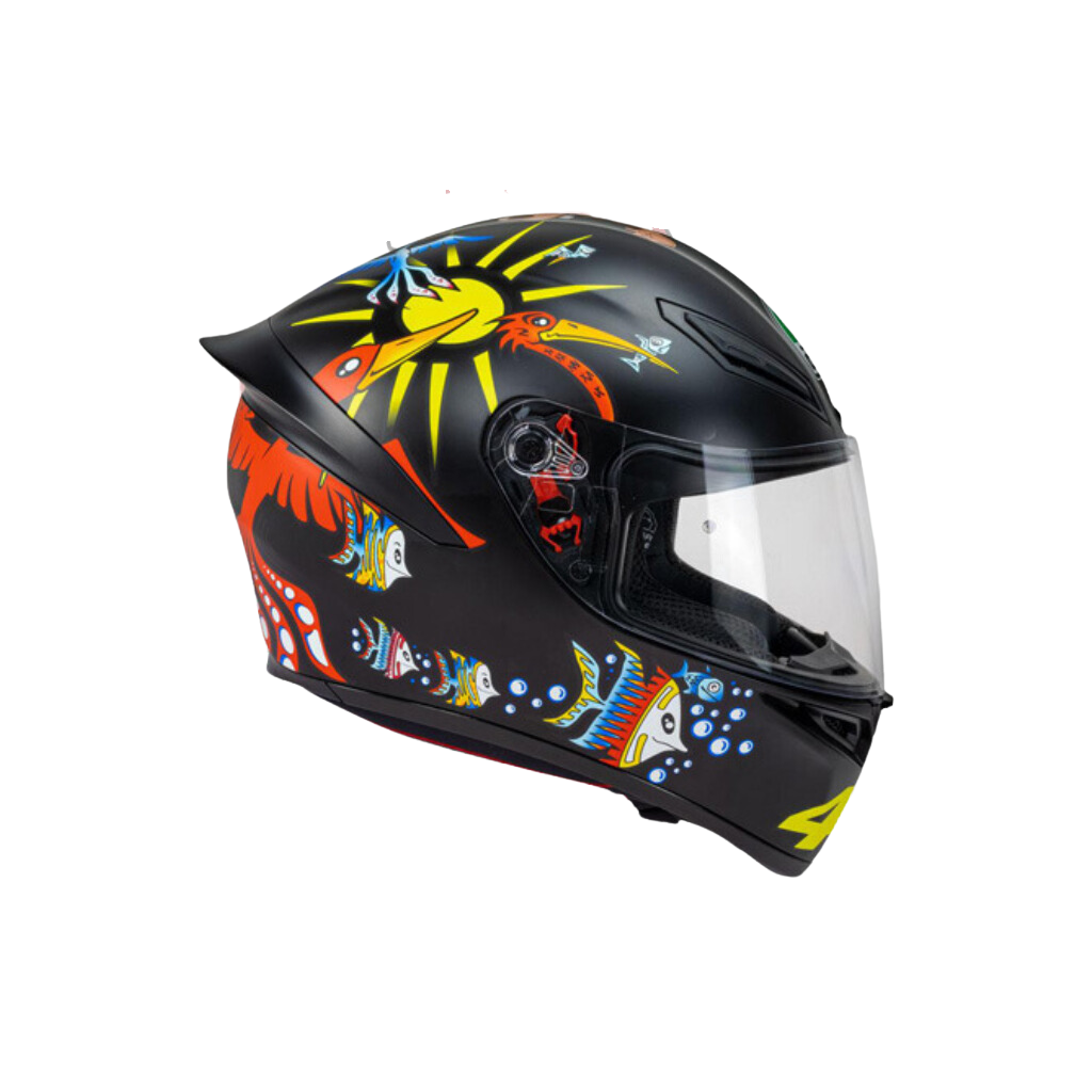 AGV K1 WHITE ZOO MATT BLACK – Bikers Stop Rawang | Ride in Style