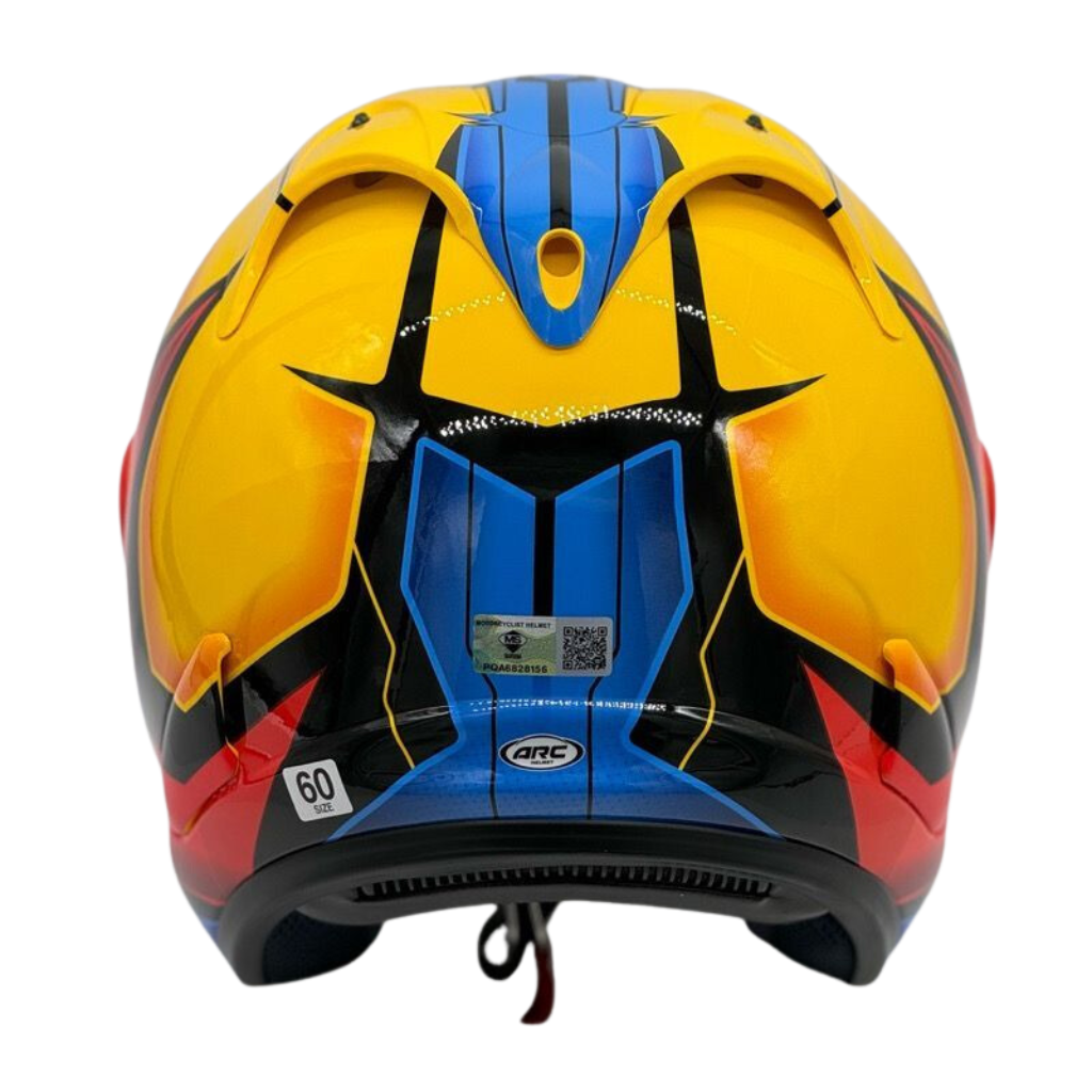 ARC Helmet Ritz Flash Yellow
