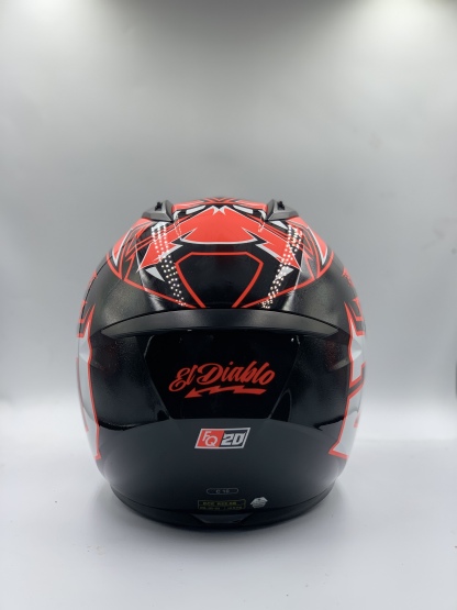 HJC C10 DIABLO MASK FULL FACE - DOUBLE VISOR (ECE 22.06)