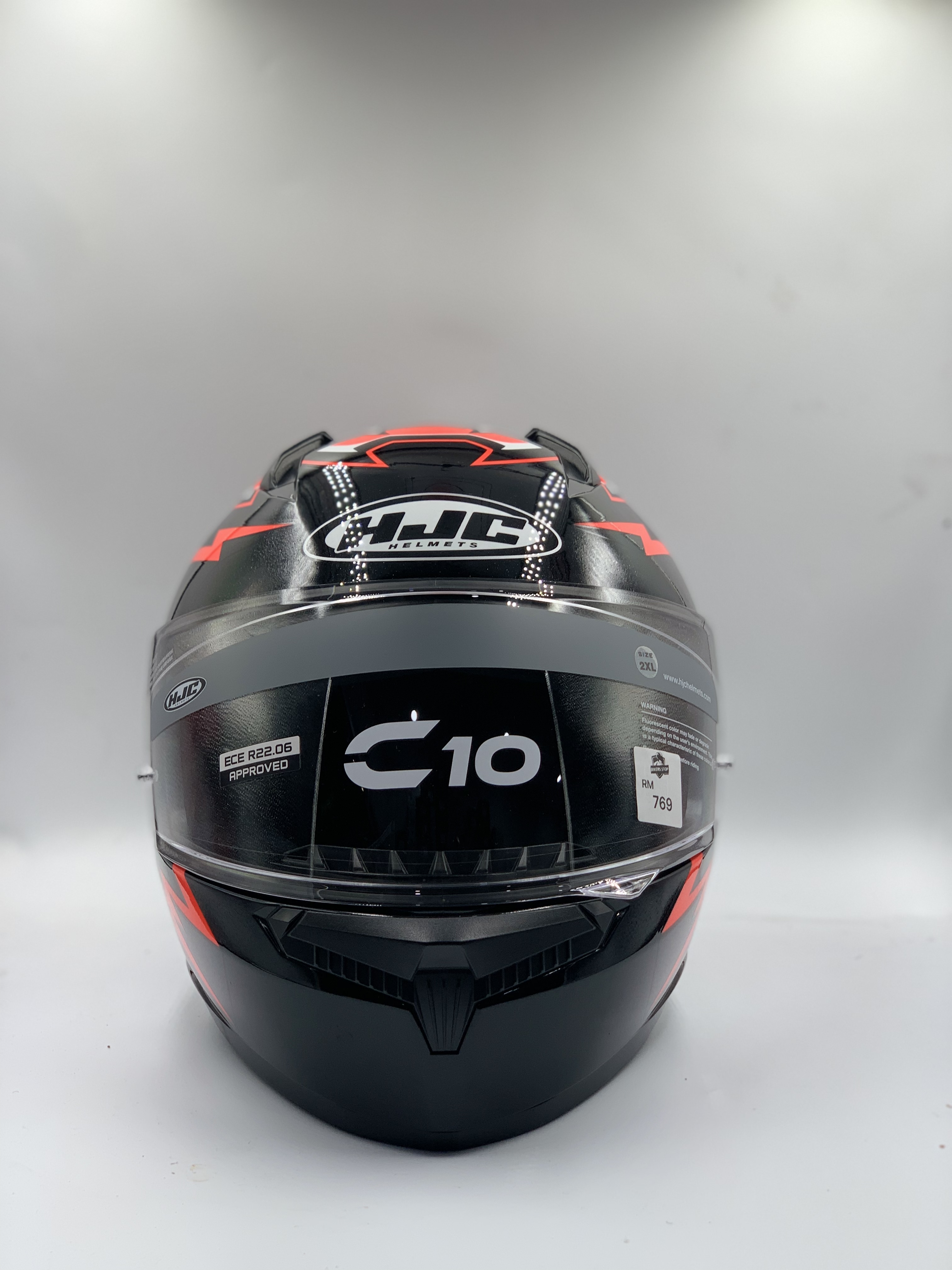 HJC C10 DIABLO MASK FULL FACE - DOUBLE VISOR (ECE 22.06)