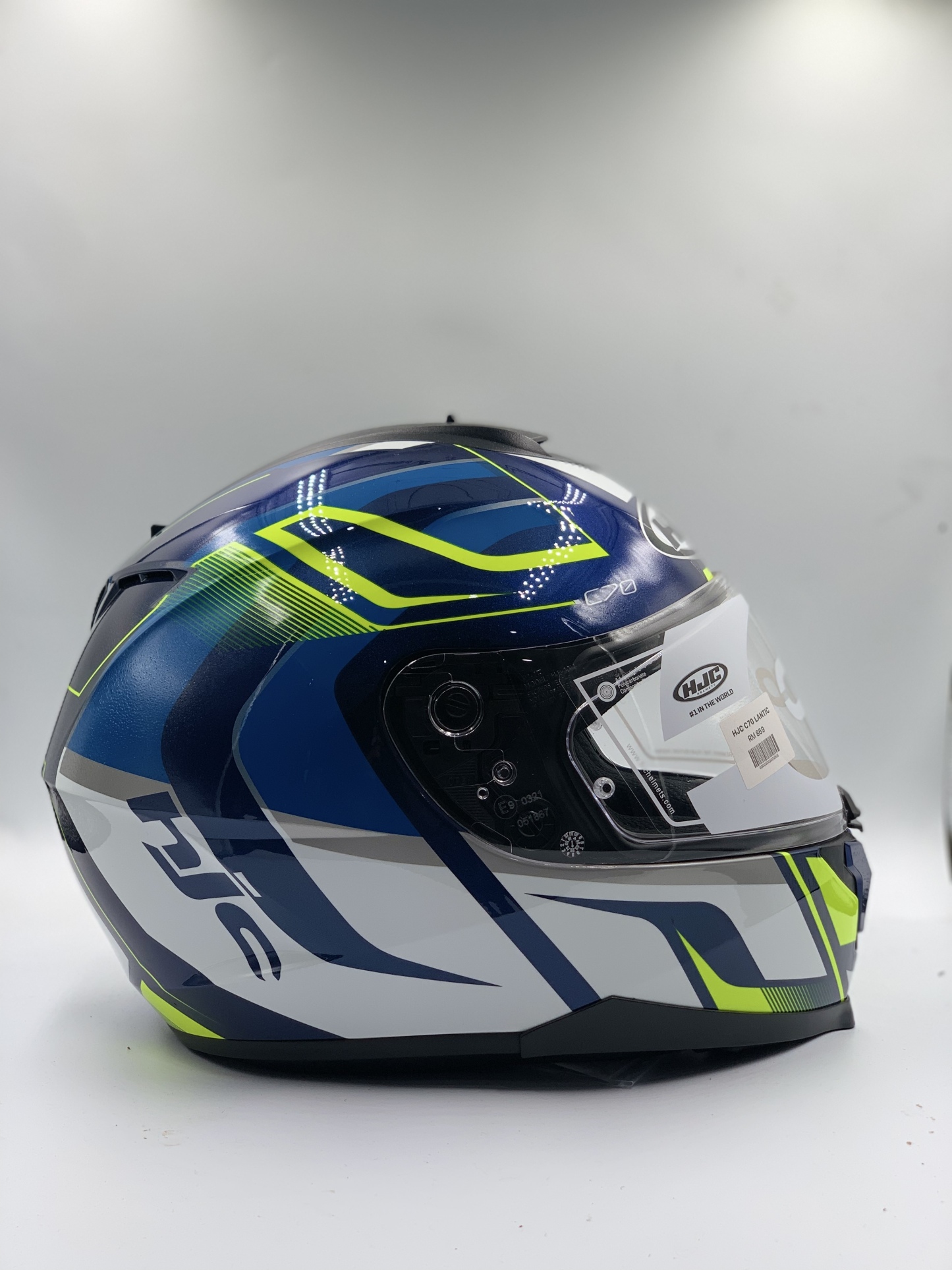 HJC C70 LANTIC MC3H FULL FACE - DOUBLE VISOR (ECE 22.06)
