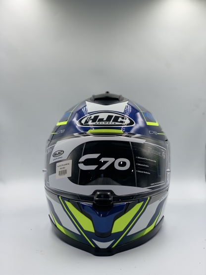 HJC C70 LANTIC MC3H FULL FACE - DOUBLE VISOR (ECE 22.06)