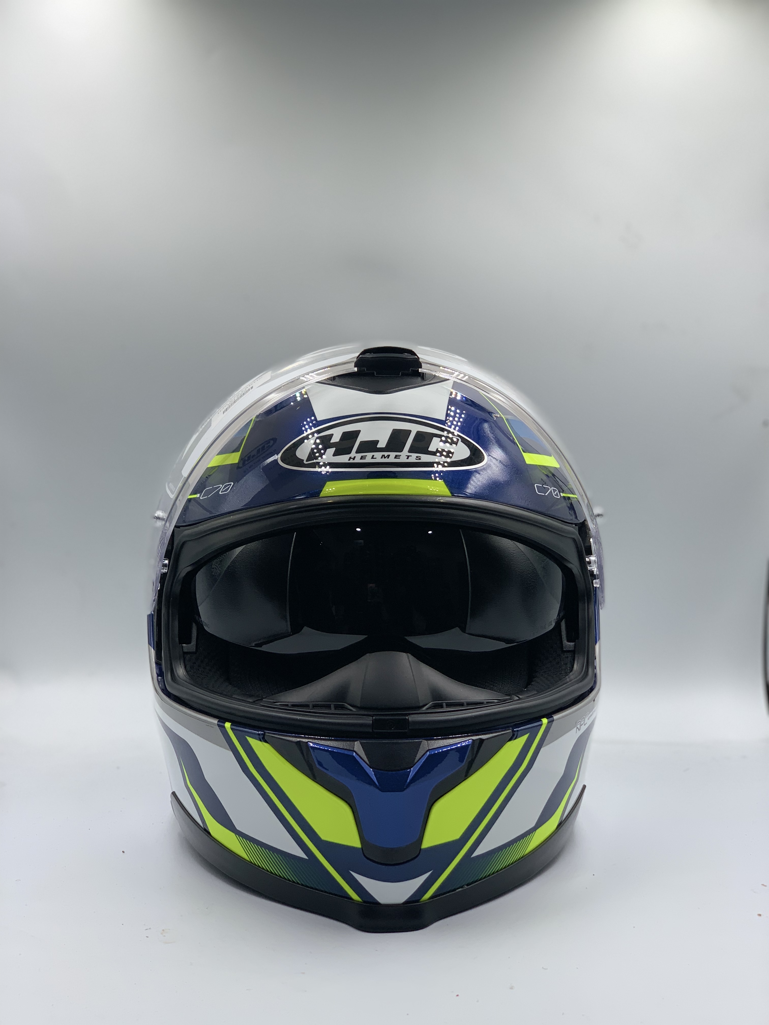 HJC C70 LANTIC MC3H FULL FACE - DOUBLE VISOR (ECE 22.06)