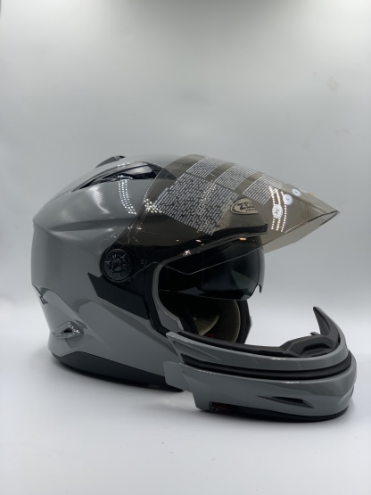 Zeus Helmet ZS-613 Flaming Grey