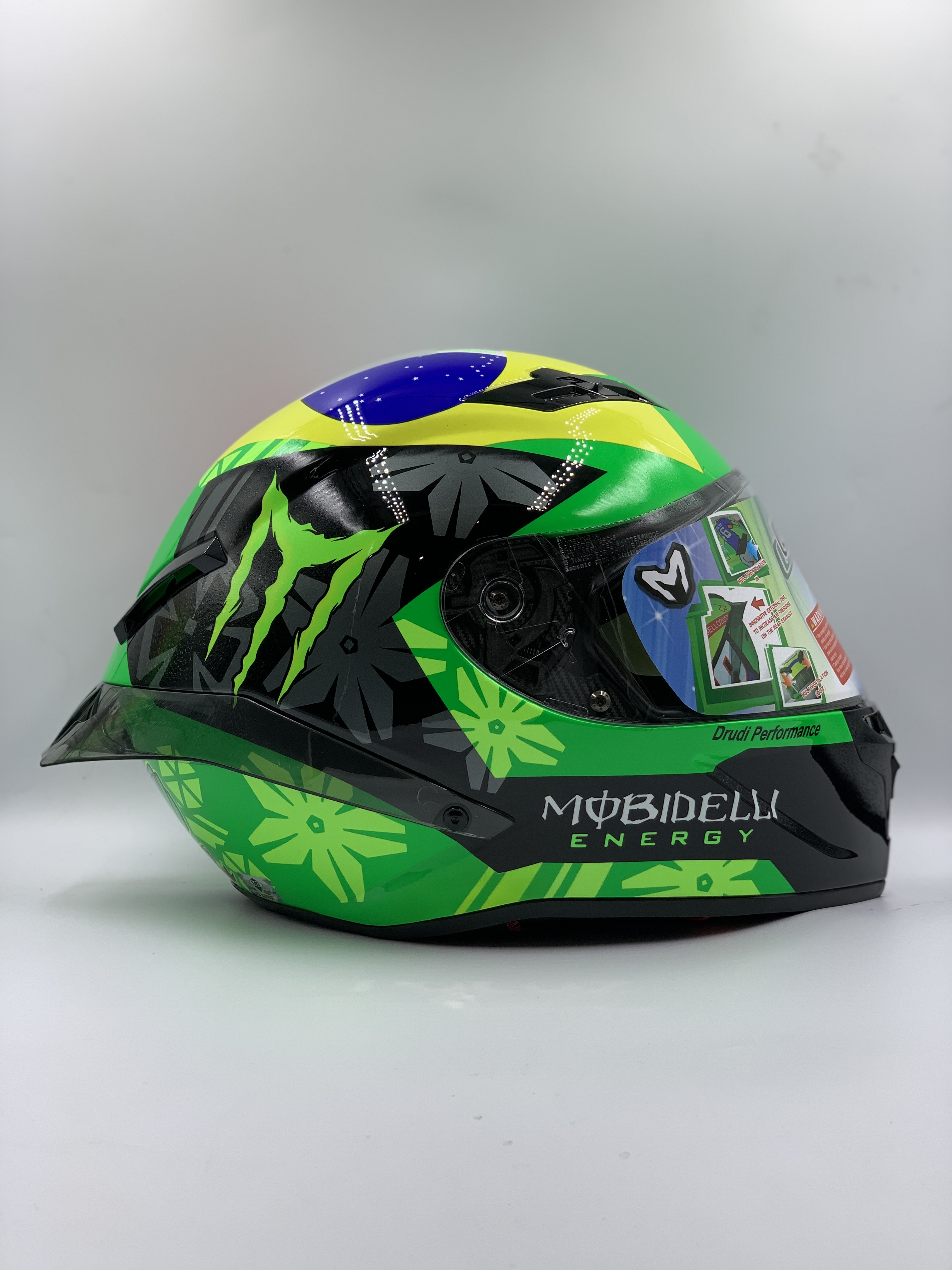 MHR Helmet Fullface GT6 FF X310N Franky Monster Bikers Stop Rawang Ride in Style
