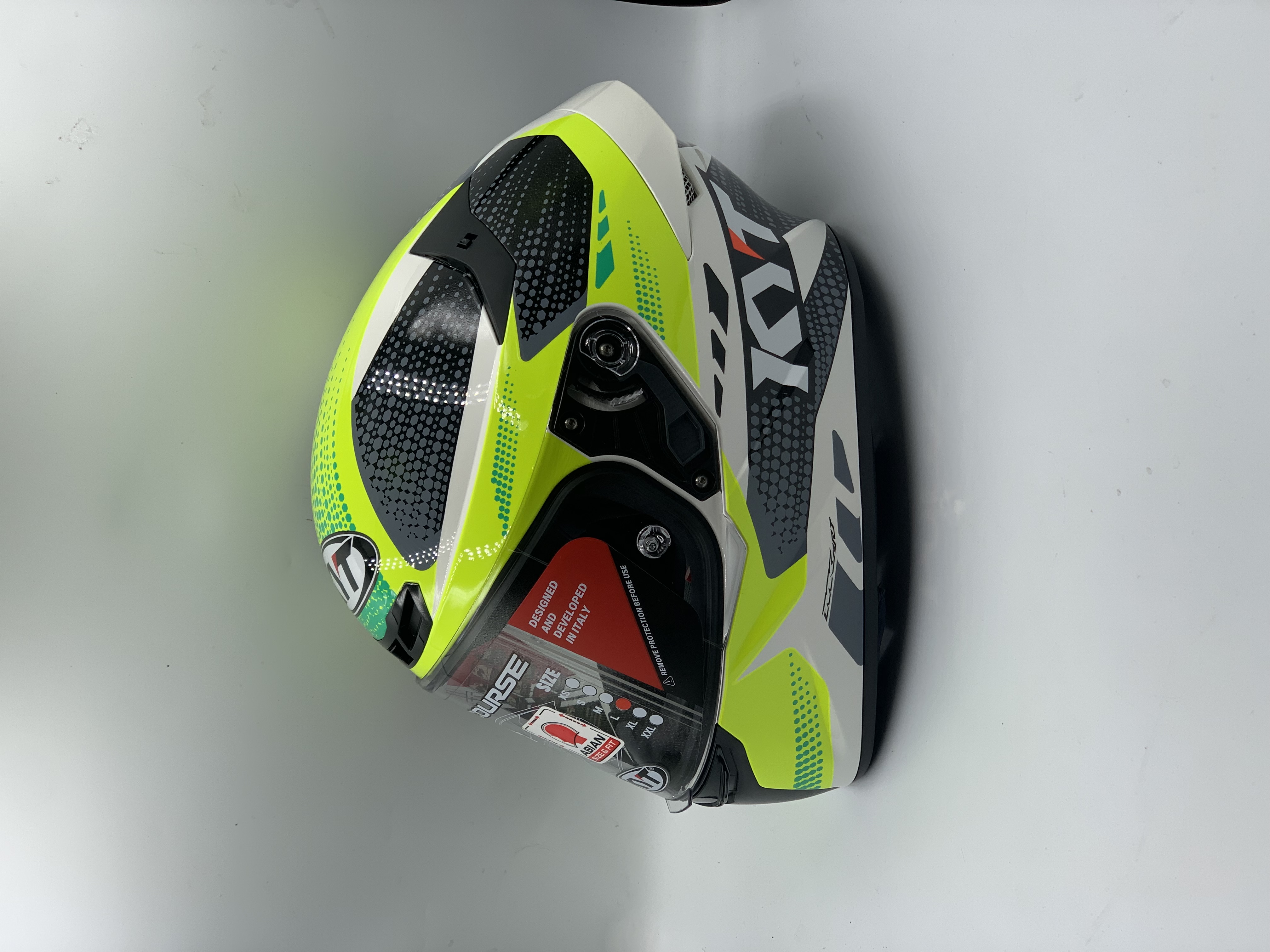 KYT TT Course Gear Black Yellow Full Face