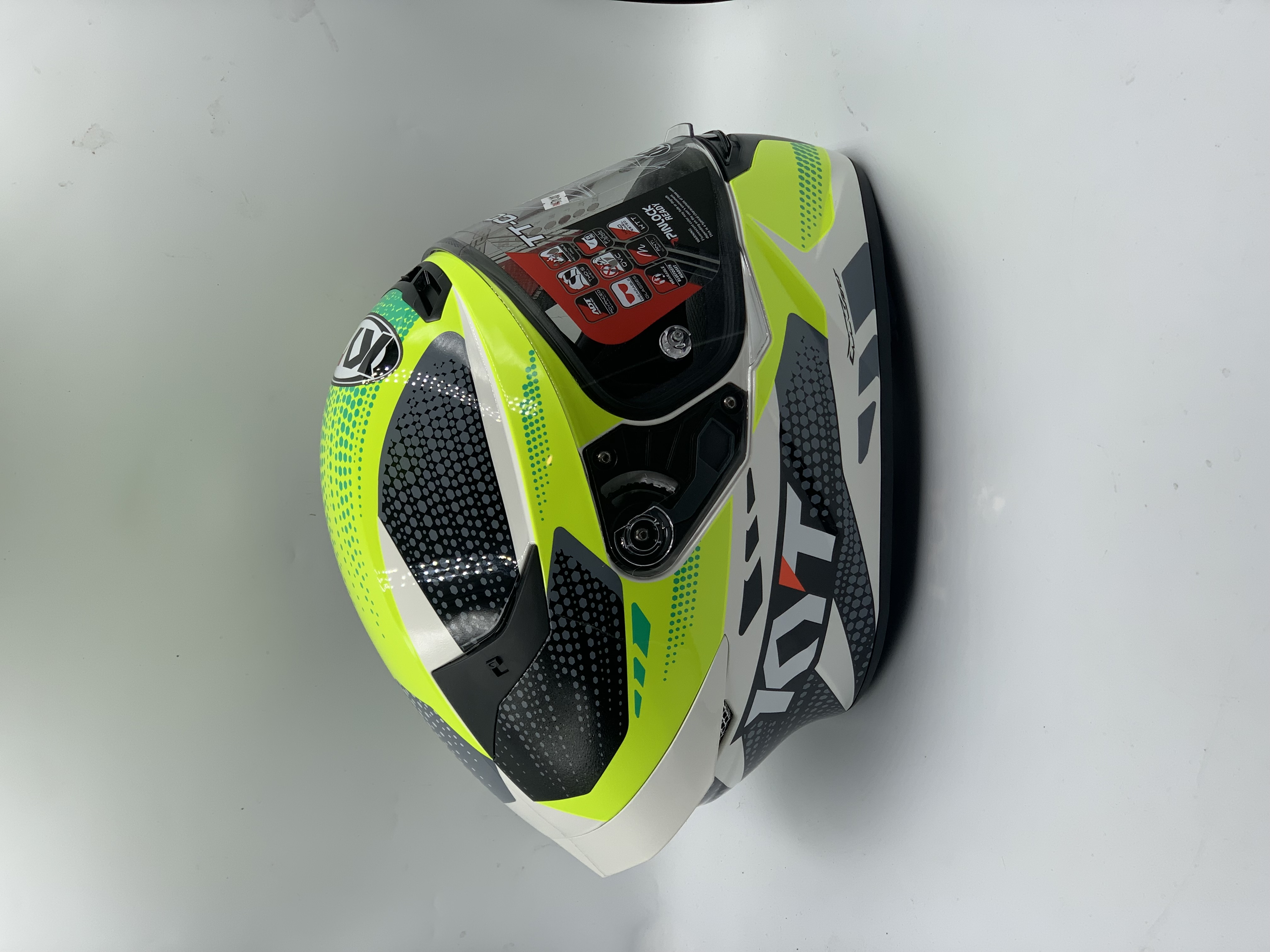 KYT TT Course Gear Black Yellow Full Face