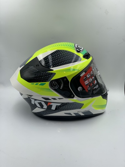 KYT TT Course Gear Black Yellow Full Face
