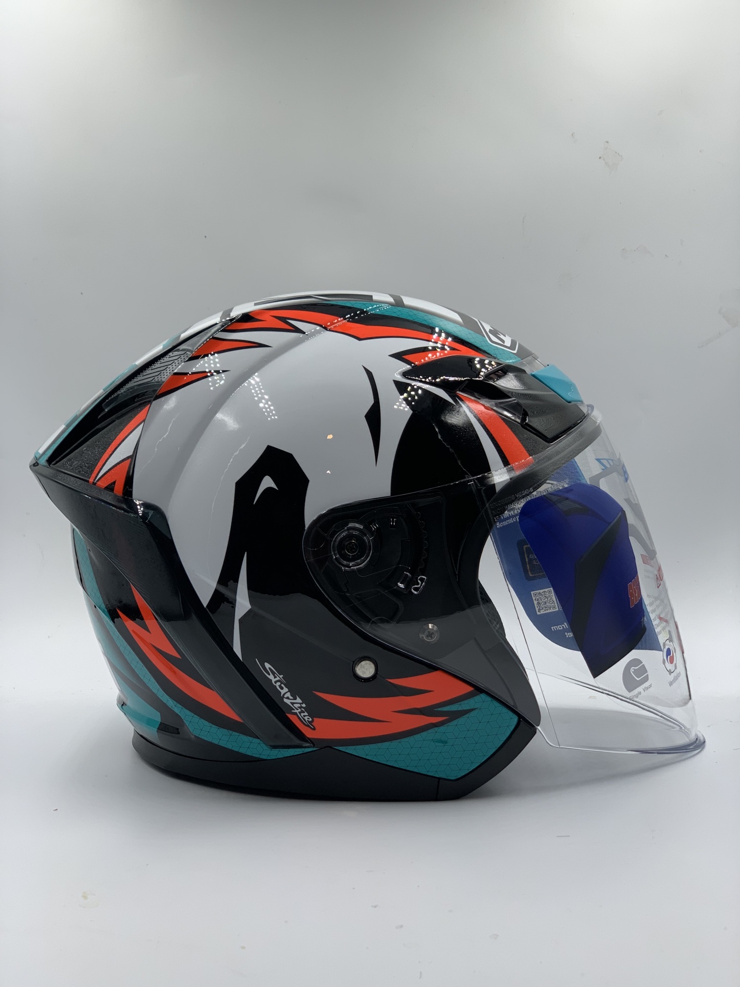 MHR Helmet Beatz OF622 Dovi Graphic Open Face