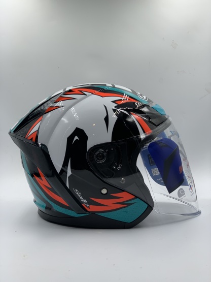 MHR Helmet Beatz OF622 Dovi Graphic Open Face