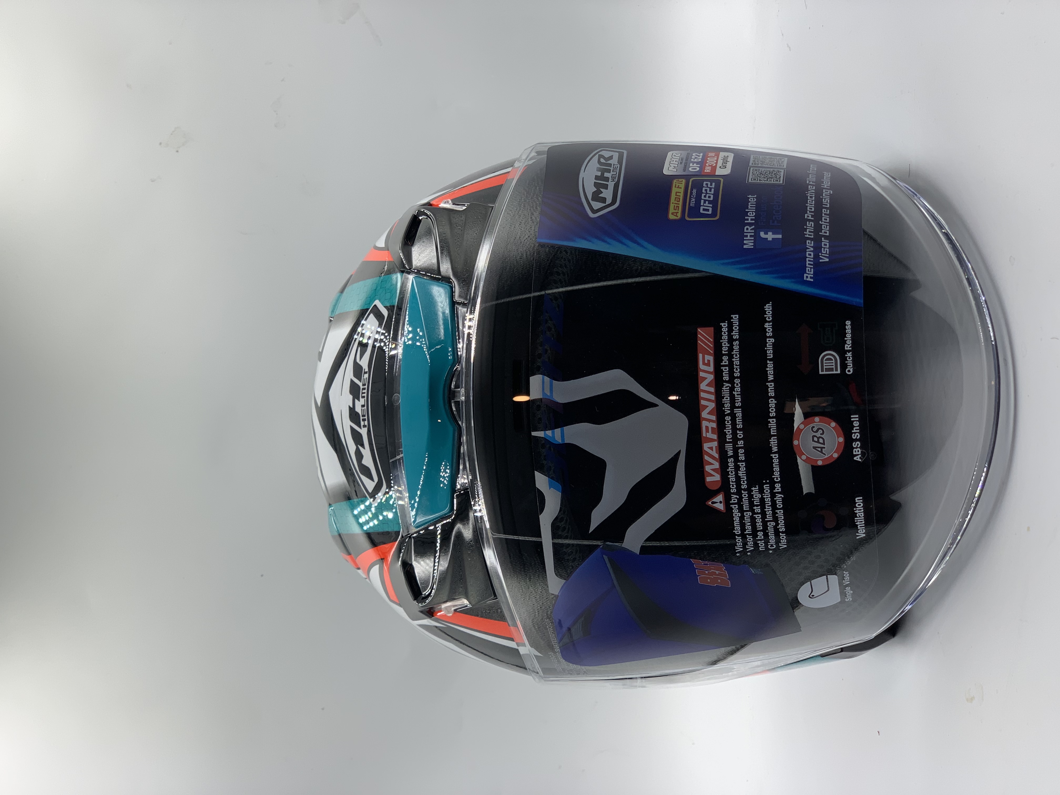 MHR Helmet Beatz OF622 Dovi Graphic Open Face