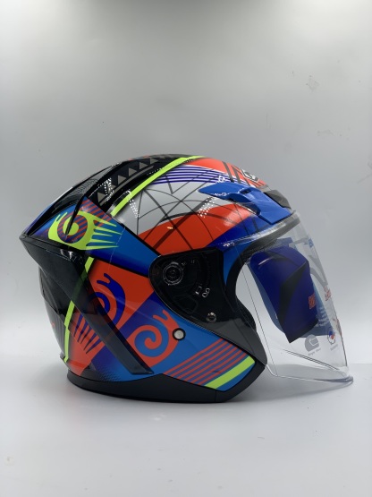 MHR Helmet Beatz OF622 Pecco Open Face